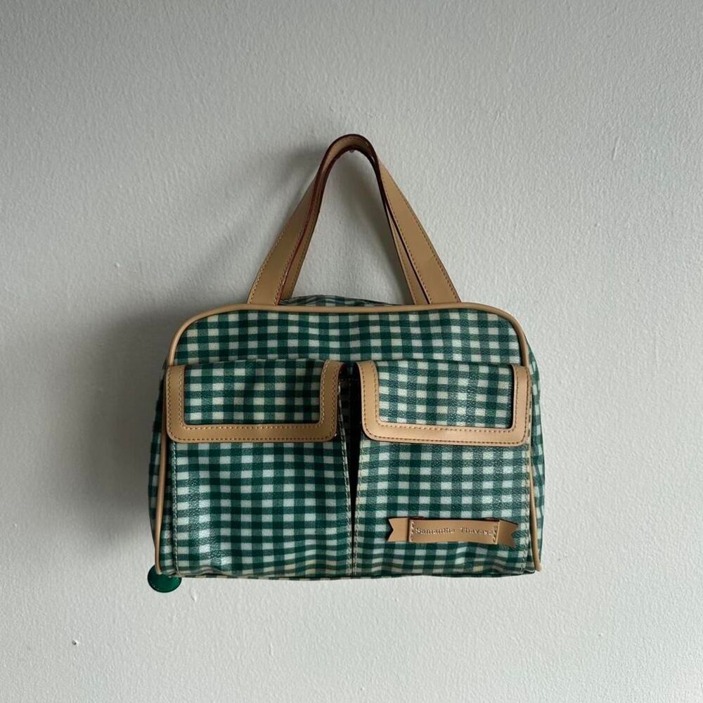 Vintage Checkered Samantha Thavas Purse